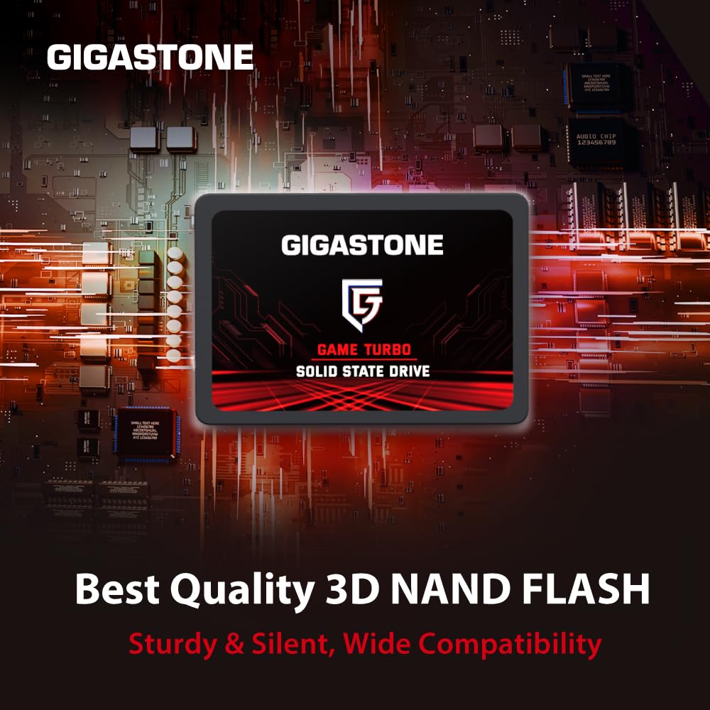 Amazon.com: Gigastone 4TB Game Turbo SSD (2-Pack) Up to 530MB/s